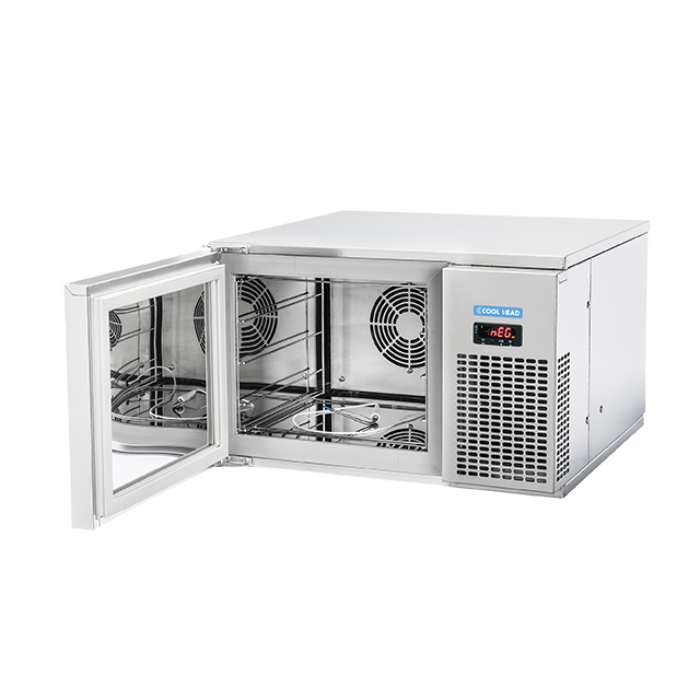 Abatitor Blast Chiller Cool Head RF 2/3 , lungime 60 cm, 218 W, temperatura +45/ -18°C, inox