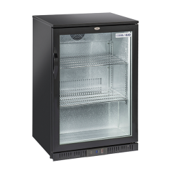Vitrina frigorifica bauturi Cool Wise BBC 138, capacitate 133 L, temperatura +1°/ +10°C, negru
