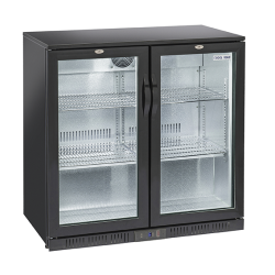 Vitrina frigorifica bauturi Cool Wise BBC 208H, capacitate 201 L, temperatura +1°/ +10°C, negru