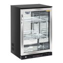 Vitrina frigorifica bauturi Cool Wise BBA 148, capacitate 138 L, temperatura +1°/ +10°C, negru/argintiu
