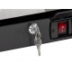 Vitrina frigorifica bauturi Cool Wise BBA 218 cu 2 usi, capacitate 228 L, temperatura +1°/ +10°C, negru/argintiu