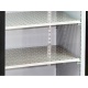 Frigider orizontal pentru bauturi Cool Wise QB 300 cu 3 usi, capacitate 500 L, temperatura +2°/ +8°C, negru