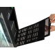 Vitrina frigorifica bauturi Cool Wise QBG 300 cu 3 usi, capacitate 500 L, temperatura +2°/ +8°C, negru