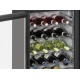 Vitrina frigorifica bauturi Cool Wise QBG 300 cu 3 usi, capacitate 500 L, temperatura +2°/ +8°C, negru