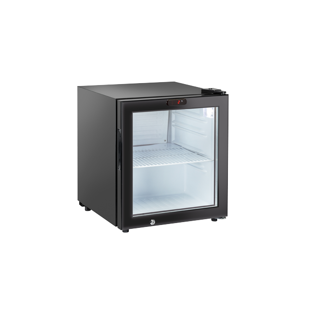 Vitrina frigorifica Cool Wise DC 105B, Capacitate 105 L, 1 zona de temperatura 0° ~ +10°C, Negru