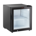 Vitrina frigorifica Cool Wise DC 105B, Capacitate 105 L, 1 zona de temperatura 0° ~ +10°C, Negru