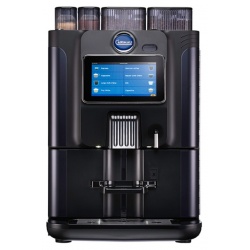 Automat de cafea Carimali BlueDot Plus.5 display 7K 1 rasnita rezervor apa negru mat