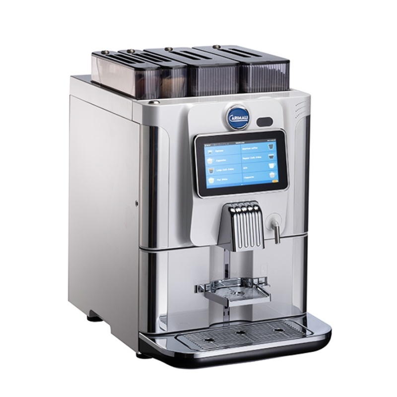Automat de cafea Carimali BlueDot Power.1 display 7K 2 rasnite rezervor apa alb perlat
