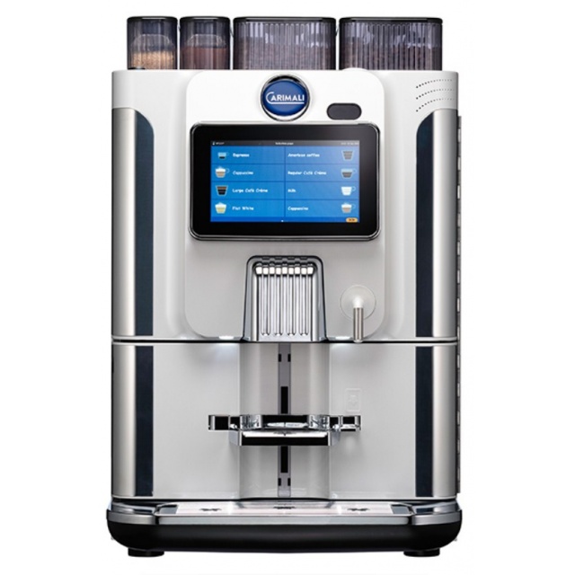 Automat de cafea Carimali BlueDot Power.4 display 7K 1 rasnita rezervor apa alb