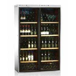 Vitrina frigorifica vinuri Ipindustrie Wood CEXK 4511, temperatura +4/+18°C, lemn