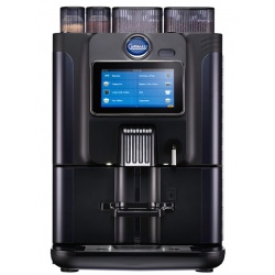 Automat de cafea Carimali BlueDot Plus display 7K ecran tactil 1 rasnita rezervor si racord apa direct la retea negru