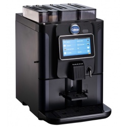 Automat de cafea Carimali BlueDot Plus display 7K ecran tactil 1 rasnita rezervor si racord apa direct la retea negru
