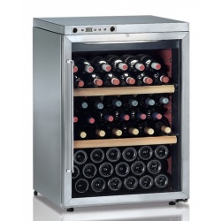 Vitrina frigorifica vinuri Ipindustrie Wood CEXK 4511, temperatura +4/+18°C, lemn