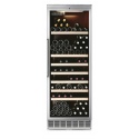 Vitrina frigorifica incorporabila vinuri Ipindustrie CIK501 pentru 138 sticle, temperatura +4°/18°C, inox