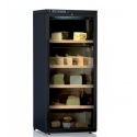 Vitrina frigorifica branzeturi Ip Industrie Delicatessen SALK301CF, capacitate 80 kg, 2 zone temperatura +4 /+18°C, negru