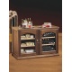 Vitrina frigorifica vinuri Ipindustrie Wood CEXK 4511, temperatura +4/+18°C, lemn