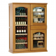 Vitrina frigorifica multifunctionala Ipindustrie Humidor CEXK 2503, capacitate 405 l, temperatura +4 /+18°C, lemn cires Vitrina frigorifica multifunctionala Ipindustrie Humidor CEXK 2503, capacitate 405 l, temperatura +4 /+18°C, lemn cires