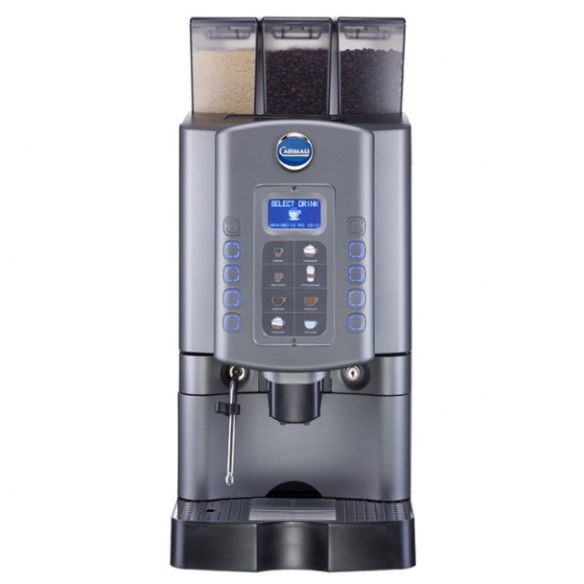 Automat de cafea Carimali MS181-EASY00027 display 3K RGB 1 rasnita racord apa direct la retea negru mat