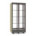 Vitrina frigorifica vinuri Ipindustrie Wood CEXK 4511, temperatura +4/+18°C, lemn