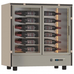 Modul frigorific incastrabil Ip Industrie Parete PM-VDR20, pentru vinuri, capacitate sticle 48, temperatura +6°C° / +18°C