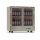 Vitrina frigorifica vinuri Ipindustrie Wood CEXK 4511, temperatura +4/+18°C, lemn