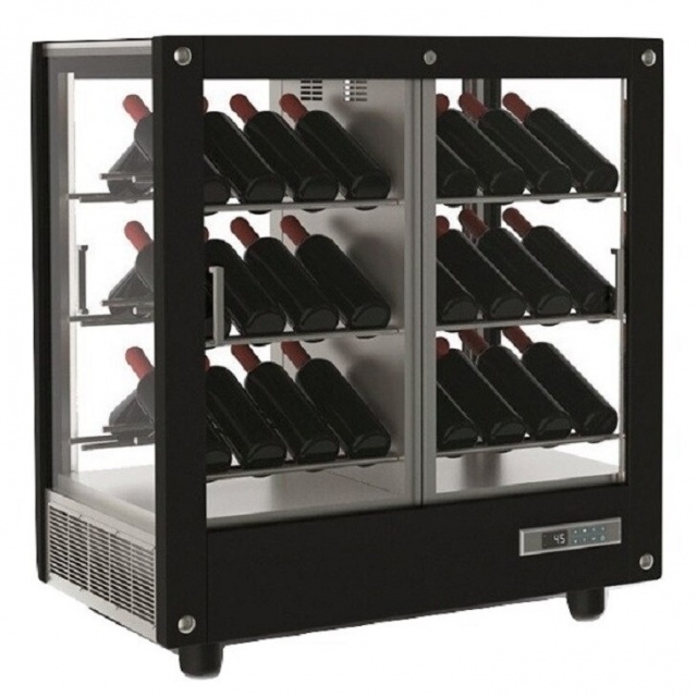 Vitrina frigorifica de perete Ip Industrie C2V22S, pentru vinuri, capacitate sticle 42, temperatura +6°C° / +18°C