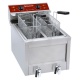 Friteuza eletrica Diamond FSM-2V5ET/S 2 cuve x 8L Friteuza eletrica Diamond FSM-2V5ET/S 2 cuve x 8L