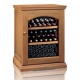 Vitrina frigorifica vinuri Ipindustrie Wood CEXK 4511, temperatura +4/+18°C, lemn