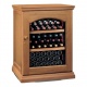 Vitrina frigorifica vinuri Ipindustrie Wood CEXK 4511, temperatura +4/+18°C, lemn