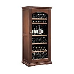 Vitrina frigorifica vinuri Ipindustrie CEXK401, capacitate sticle 115, temperatura +4°C° / +18°C, lemn masiv