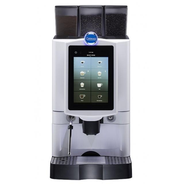 Automat de cafea Carimali MS181-EASY00027 display 3K RGB 1 rasnita racord apa direct la retea negru mat