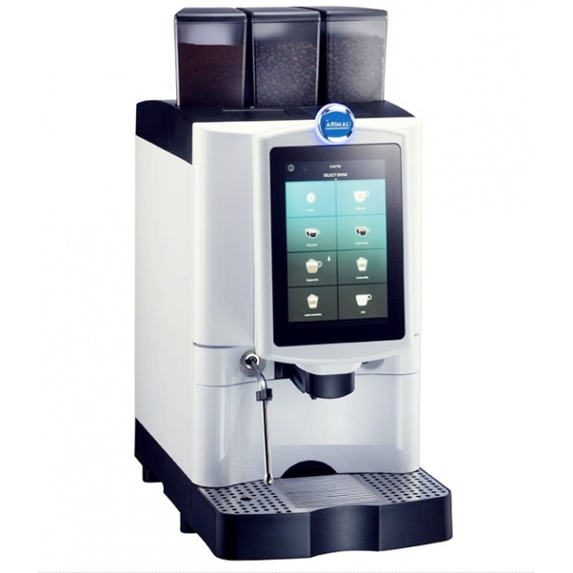 Automat de cafea Carimali MS181-EASY00027 display 3K RGB 1 rasnita racord apa direct la retea negru mat