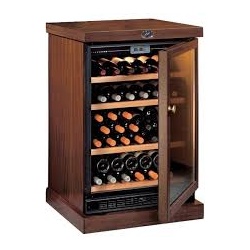 Vitrina frigorifica vinuri Ipindustrie Wood CEXK 4511, temperatura +4/+18°C, lemn