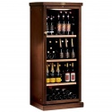 Vitrina frigorifica vinuri Ipindustrie Wood CEXK 4511, temperatura +4/+18°C, lemn