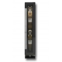 Vitrina vinuri Nevada NW9S-BFG, capacitate 22 litri, temperatura +2/+20 °C, negru
