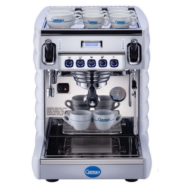 Automat de cafea Carimali MS181-EASY00027 display 3K RGB 1 rasnita racord apa direct la retea negru mat
