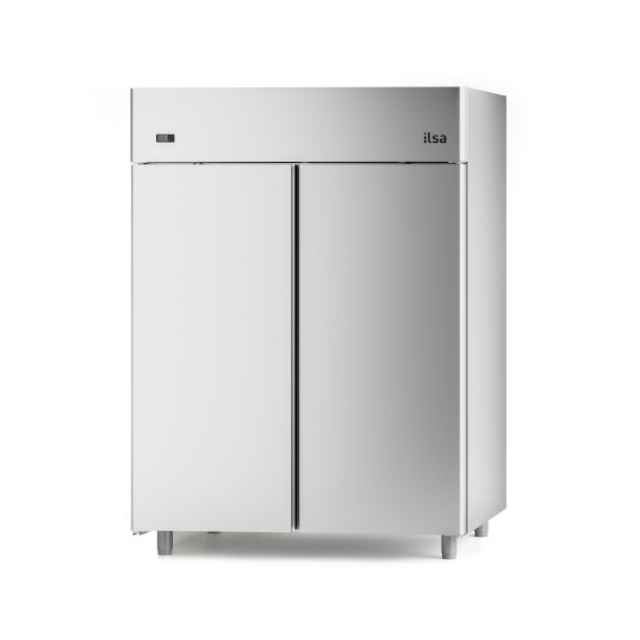 Masa rece pentru brutarie si patiserie, ILsa Neos PA TNPP2V1520, cu rebord, capacitate 293 l, temperatura -2° +8° C, inox
