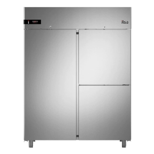 Frigider profesional ILsa Neos AN14X2540 capacitate 1400 l, 3 usi, temperatura -2° +8°C, inox