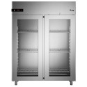 Masa rece pentru brutarie si patiserie, ILsa Neos PA TNPP2V1520, cu rebord, capacitate 293 l, temperatura -2° +8° C, inox
