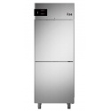 Combina frigorifica profesionala ILsa Neos AN35X1510, 700l, 2 usi, racire ventilata si statica, 2 zone temperatura, inox