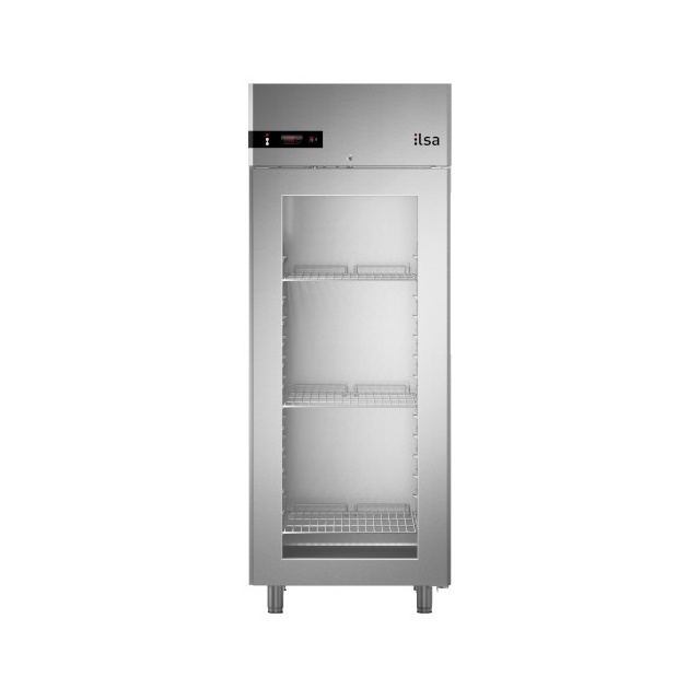 Vitrina frigorifica profesionala ILsa Neos ANF7V2500, capacitate 700l, temperatura 0°-10°C, inox