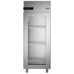 Vitrina frigorifica profesionala ILsa Neos ANF7V2510, capacitate 700l, temperatura -20°-10°C, inox