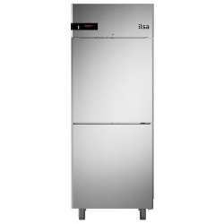 Congelator profesional ILsa Neos ANGEX4550 pentru gelaterie cu 2 usi, capacitate 519l, temperatura -25°-10°C, inox
