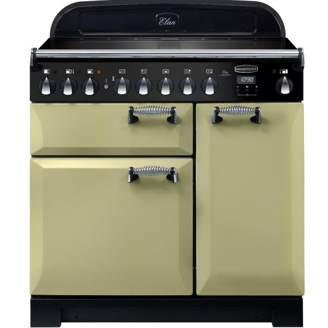 Aragaz multifunctional electric Rangemaster Elan Deluxe 90 cu 5 arzatoare cu inductie