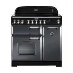 Aragaz electric Rangemaster Classic Deluxe 90 cu 5 arzatoare cu inductie
