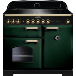 Aragaz electric Rangemaster Classic Deluxe 100 cu 5 arzatoare cu inductie