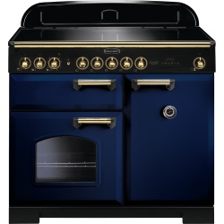 Aragaz electric Rangemaster Classic Deluxe 100 cu 5 arzatoare cu inductie