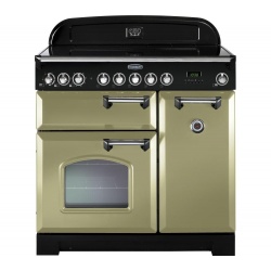 Aragaz electric Rangemaster Classic Deluxe 100 cu 5 arzatoare cu inductie