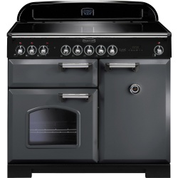 Aragaz electric Rangemaster Classic Deluxe 100 cu 5 arzatoare cu inductie