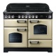 Aragaz electric Rangemaster Classic Deluxe 110 cu 6 arzatoare ceramice